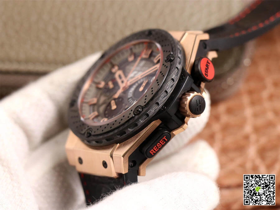 Hublot King Power 703.ZM.1123.NR.FMO10 V6 Factory 1:1 Best Edition Replica Watch Leather Strap